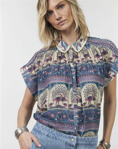 Lollys Laundry - BadalLL Skjorte - Blue